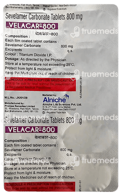 Velacar 800 Tablet 10 Velacar 800 Tablet 10