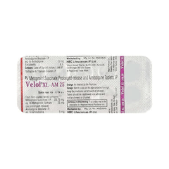 Velol Xl Am 25 Tablet 10