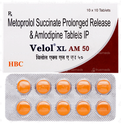 Velol Xl Am 50 Tablet 10 Velol Xl Am 50 Tablet 10
