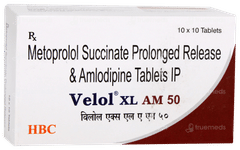 Velol Xl Am 50 Tablet 10 Velol Xl Am 50 Tablet 10