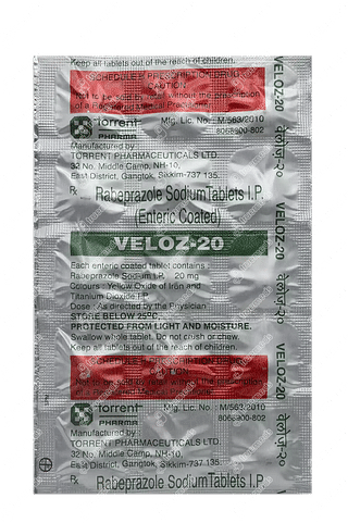 Veloz 20 MG Tablet 15