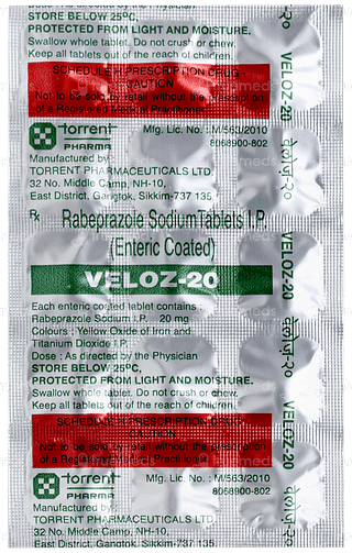 Veloz 20 Tablet 15