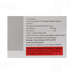 Venla Xr 150 MG Tablet 10