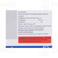 Venla Xr 75 MG Tablet 10