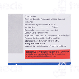 Venla Xr 75 MG Tablet 10