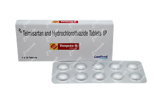 Venpres H 40/12.5 MG Tablet 10