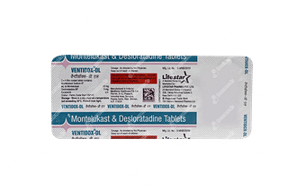 Ventidox Dl 5/10 MG Tablet 10