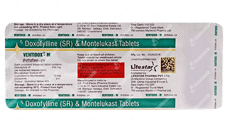 Ventidox M 400/10 MG Tablet Sr 10