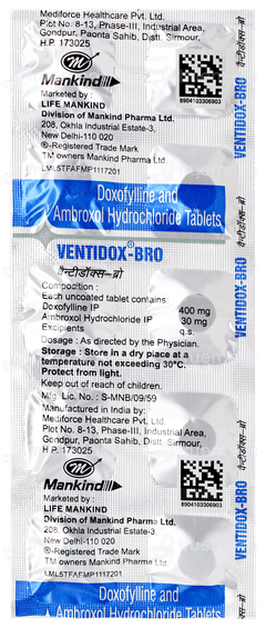 Ventidox Bro Tablet 10 Ventidox Bro Tablet 10