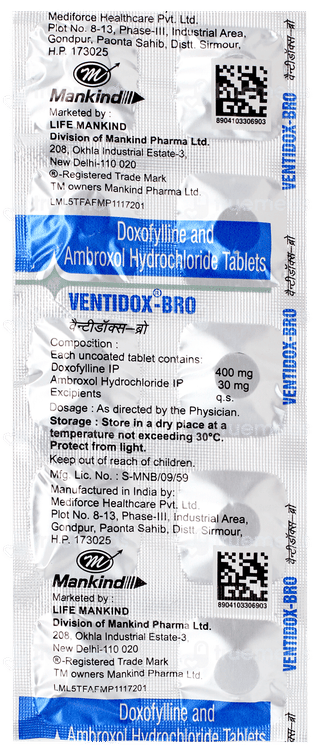 Ventidox Bro Tablet 10