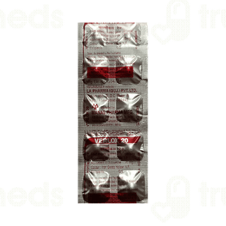 Verlox 20 MG Tablet 10