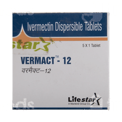 Vermact 12 Tablet 1 Vermact 12 Tablet 1