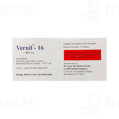 Vernil 16 Tablet 10 Vernil 16 Tablet 10