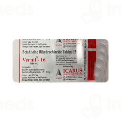 Vernil 16 Tablet 10 Vernil 16 Tablet 10