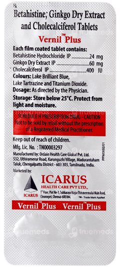 Vernil Plus Tablet 10