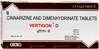 Vertigon D Tablet 10