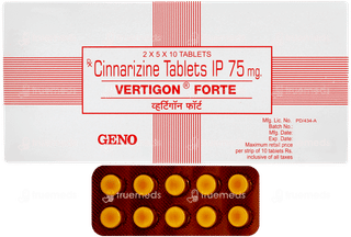 Vertigon Forte Tablet 10