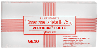Vertigon Forte Tablet 10