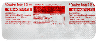 Vertigon Forte Tablet 10
