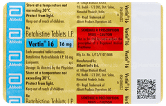 Vertin 16 Tablet 15