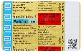 Vertin 16 Tablet 15