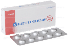 Vertipress 24 Tablet 10 Vertipress 24 Tablet 10