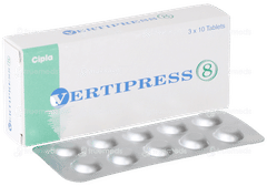 Vertipress 8 Tablet 10 Vertipress 8 Tablet 10