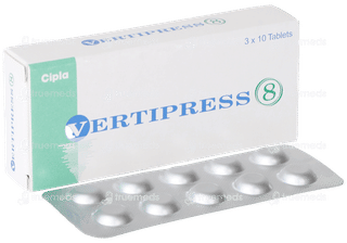 Vertipress 8 Tablet 10
