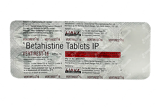 Vertirest 16 MG Tablet 10