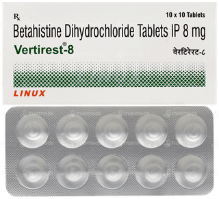 Vertirest 8 Tablet 10