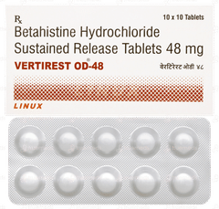 Vertirest Od 48 Tablet 10