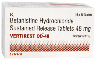 Vertirest Od 48 Tablet 10
