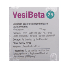 Vesibeta 25 Tablet 10