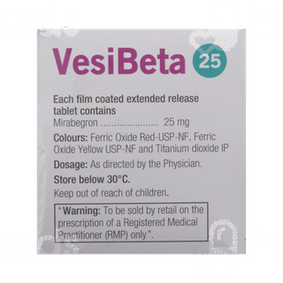 Vesibeta 25 Tablet 10