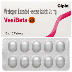Vesibeta 25 Tablet 10 Vesibeta 25 Tablet 10