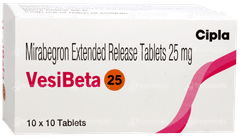 Vesibeta 25 Tablet 10 Vesibeta 25 Tablet 10