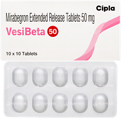 Vesibeta 50 Tablet 10