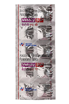 Vetory Sp 100/325/15 MG Tablet 10