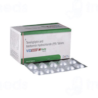 Vidglit M Forte Tablet 10