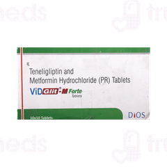 Vidglit M Forte Tablet 10 Vidglit M Forte Tablet 10