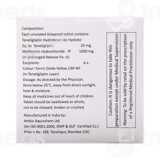 Vidglit M Forte Tablet 10