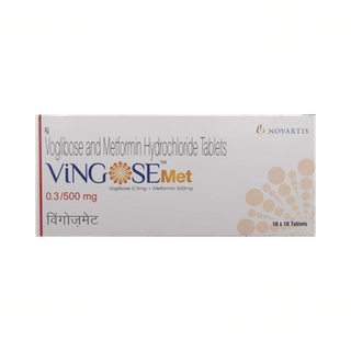 Vingose Met 0.3/500 MG Tablet 10