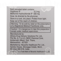 Vingose Met 0.3/500 MG Tablet 10