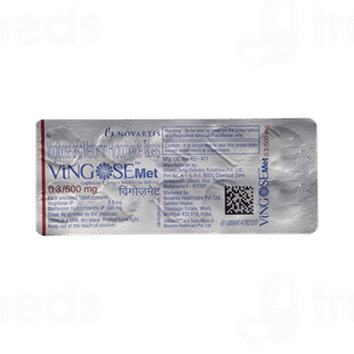 Vingose Met 0.3/500 MG Tablet 10