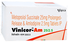 Vinicor Am 25/2.5 Tablet 10