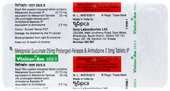 Vinicor Am 25/2.5 Tablet 10