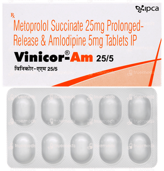 Vinicor Am 25/5 Tablet 10