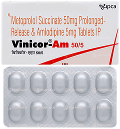 Vinicor Am 50/5 Tablet 10