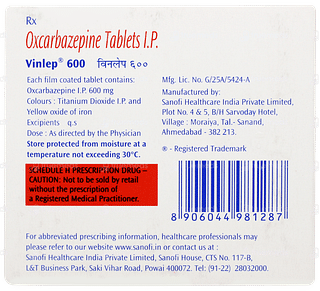 Vinlep 600 Tablet 10