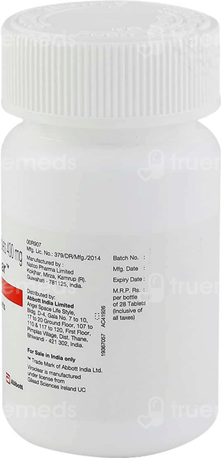 Viroclear 400 Mg Tablet 28